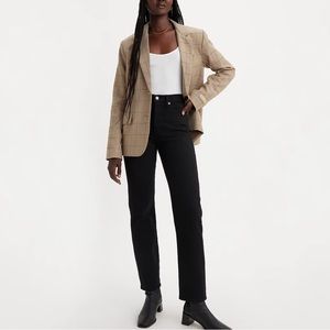 Levi’s black wedgie high rise jeans size 29